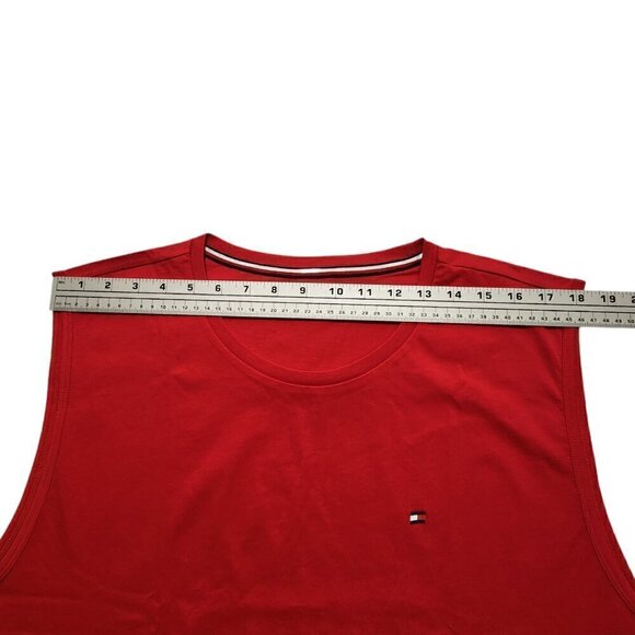Tommy Hilfiger Men's Tank Top‎ Muscle Essential Flag Logo Lounge Size 2XL - Picture 3 of 10
